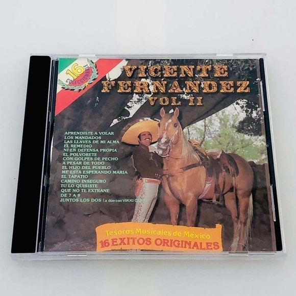 Rare CD Vicente Fernandez - 16 Exitos Originales, Vol. II